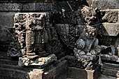 Candi Panataran - Main Temple. Stairway of the upper terrace. 